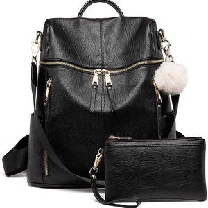 New Corri Backpack, Wallet for Women Black